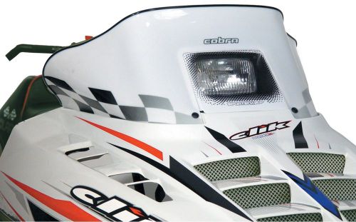 Powermadd 11123 windshield 11.5in. white/black checks