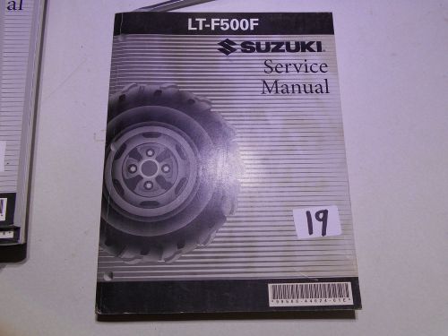 Suzuki lt-f500f service manual 99500-44024-01e #19