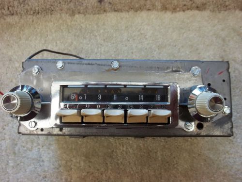 Studebaker all transistor radio 1963 gt hawk lark model ac-3474 delco radio div.