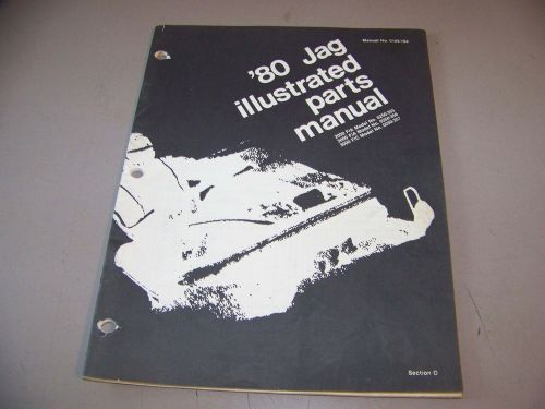 Arctic cat snowmobile 1980 jag parts catalog + service manual + predelivery