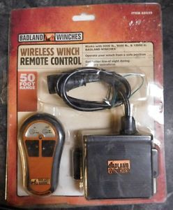 Wireless winch remote conrol