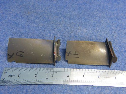 Lot of 2 aviation turbine engine blades 408410s only for collectors.
