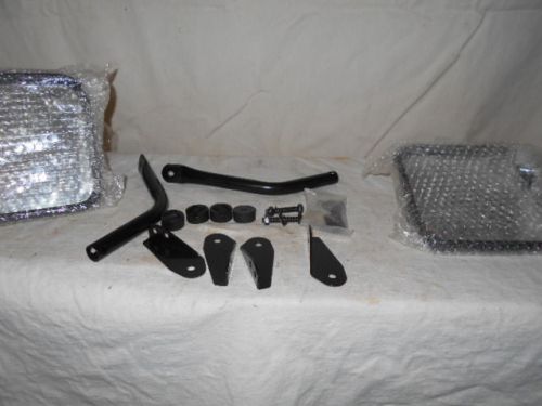 Jeep side  mirror set black