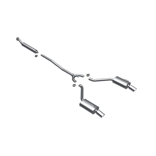 Magnaflow 16682 - stainless steel cat-back exhaust system; 2.5&#034;; dual rear exit