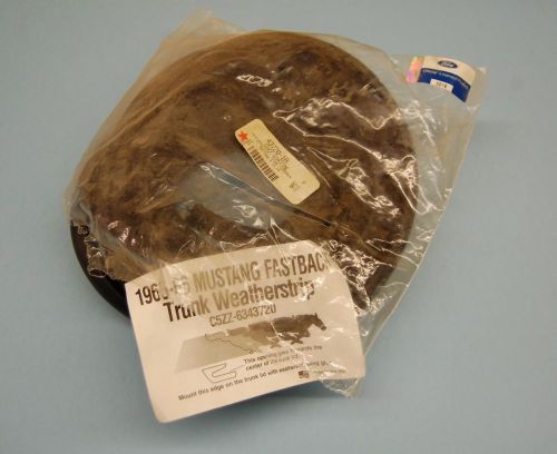 1965 1966 ford mustang trunk weather stripping npd