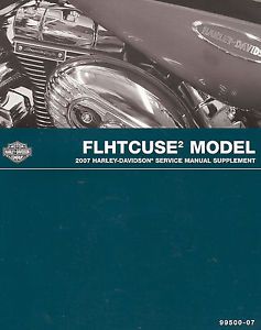 2007 harley-davidson flhtcuse2 ultra classic service manual supplement -flhtcuse