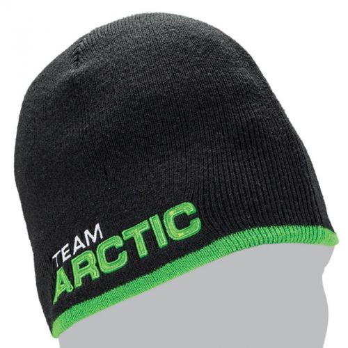Arctic cat adult team arctic race 100% acrylic beanie - black green - 5263-133