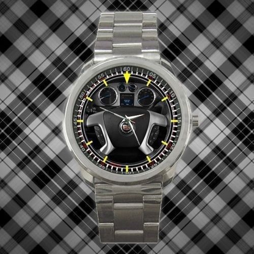 Rare !! 2011 cadillac escalade hybrid 4wd 4 door steering - sport metal watch