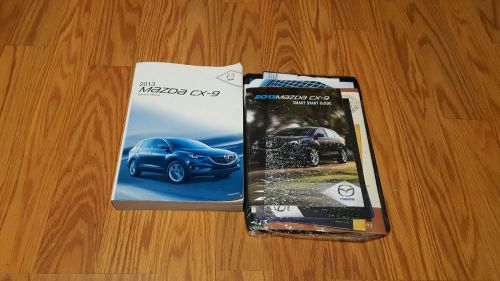 2013 mazda cx-9 owners car manual with free shipping