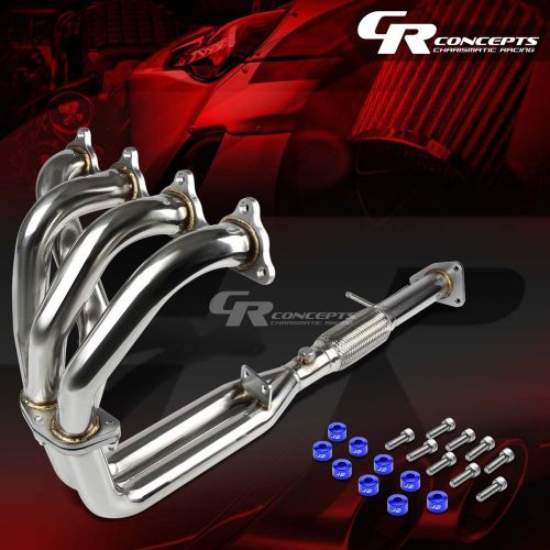 J2 for prelude h23 flex exhaust manifold racing header+blue washer cup bolt