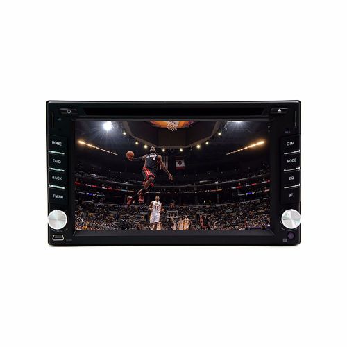 6.2" double 2 din lcd touch screen in-dash car dvd player dvd sd stereo radio