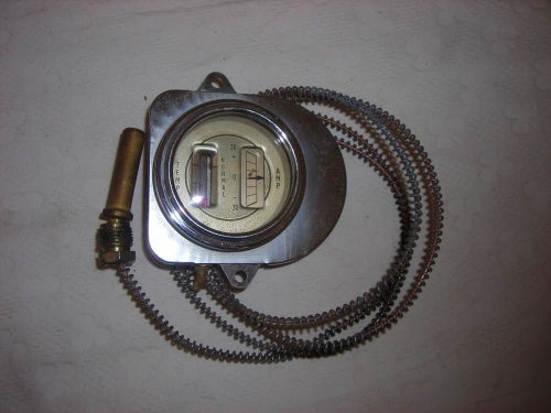 1935-1936 original ford temp/amp gauge with new water temperature cable