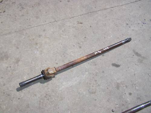 Gm front 10 bolt long inner axle &amp; stub shaft