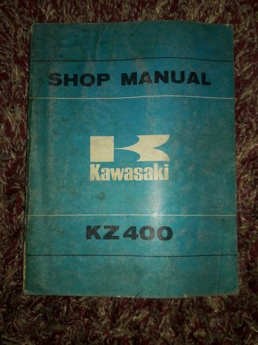 Kz 400 shop manual