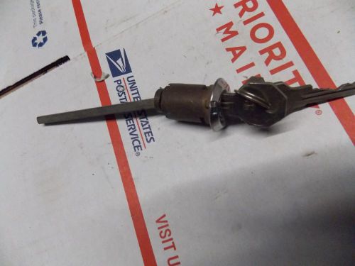 Plymouth trunk lock with key