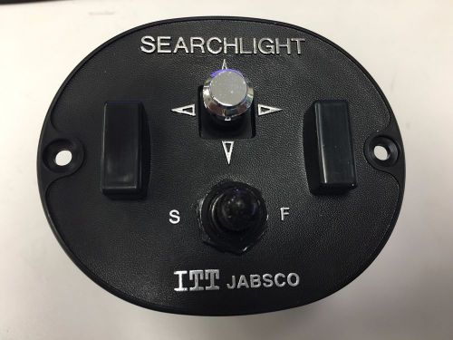 Jabsco 43670-1003, searchlight main station control panel switch 12v dc