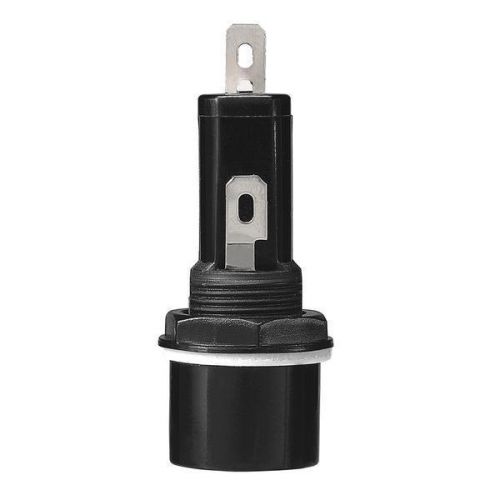 Brand new radioshack screw-cap panel-mount fuse holder # 270-0367