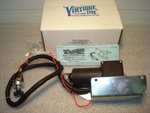 1940 ford pass. wiper motor kit 12v street hot rat rod