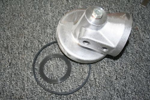 Triumph tr250 or tr6 spin-on oil filter adapter