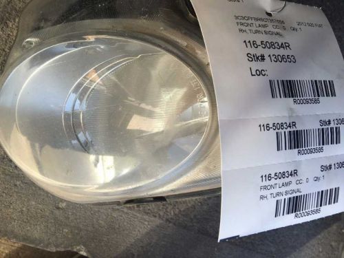 Passenger right corner/park light fits 12-15 fiat 500 93585