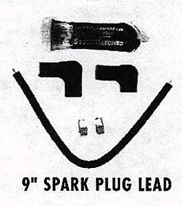 Johnson evinrude brp 9&#034; spark plug lead