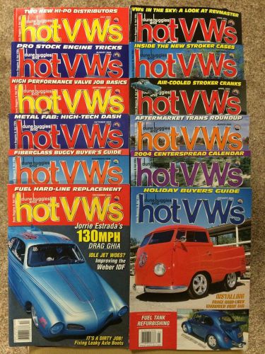 Dune buggies and hot vws 2004-12 issues.