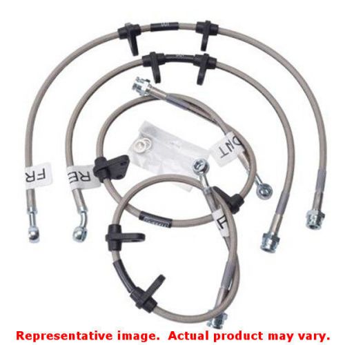 Russell 684800 street legal brake line kit front fits:acura 1990 - 1993 integra