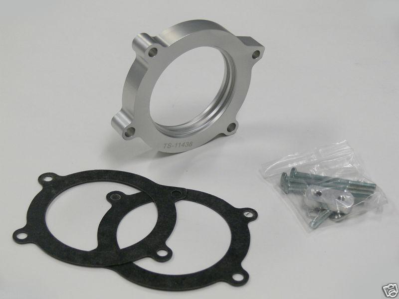 Obx throttle body spacer 05-08 gmc envoy 5.3l trailblazer sierra hummer pontiac