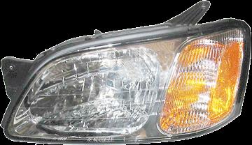 00-04 subaru legacy headlight clear headlamp assembly front driver side left lh
