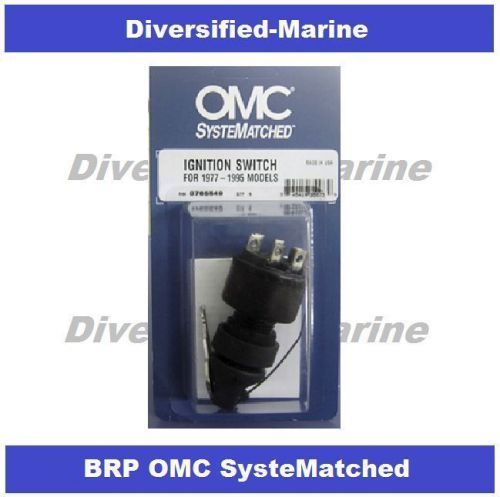 Omc outboard ignition key switch