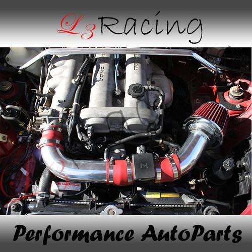99-05 miata mx5 roadster nb 1.8 l4 ram air intake kit+ red filter