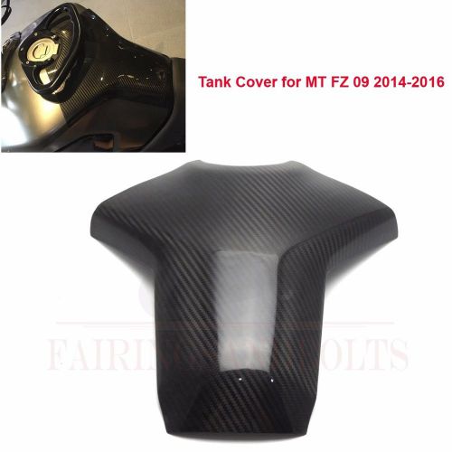 Real carbon fiber 3d tank pad protector for yamaha mt fz 09 14-16 2015 brand new