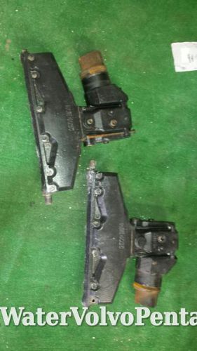Volvo penta v8 5.7l 5.0l exhaust manifolds &amp; risers 1994- later hge4035 hge3784