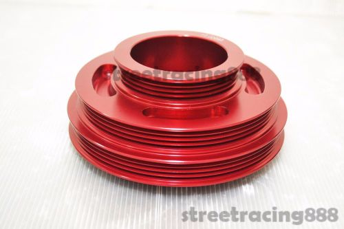 Aluminum lightweight crankshaft crank pulley d15 d16 sohc del