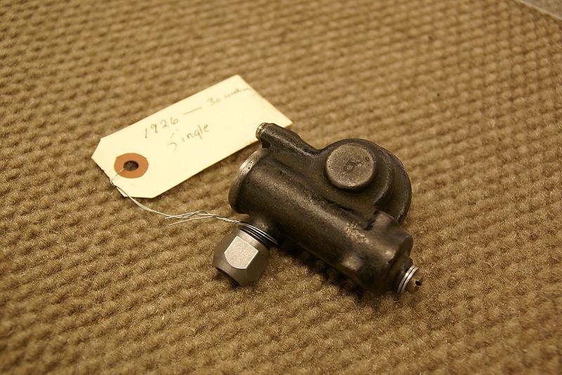 Buy HARLEY ANTIQUE J JD A B SINGLE ORIGINAL OIL PUMP 1926 1927 1928