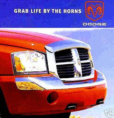 2005 dodge dakota pickup factory brochure-dakota