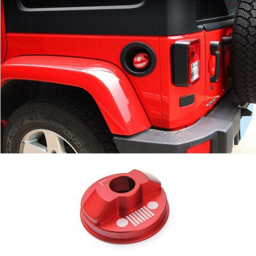 New inner fuel filler door cover gas tank cap for 2007-2016 jeep wrangler (red)