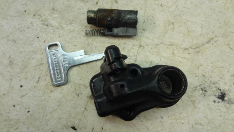 1974 honda cb360 360 cl360 h749' fork and seat lock set with key