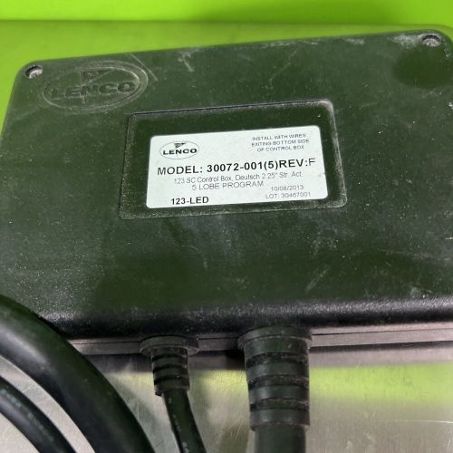 Lenco marine control box led  30072-001