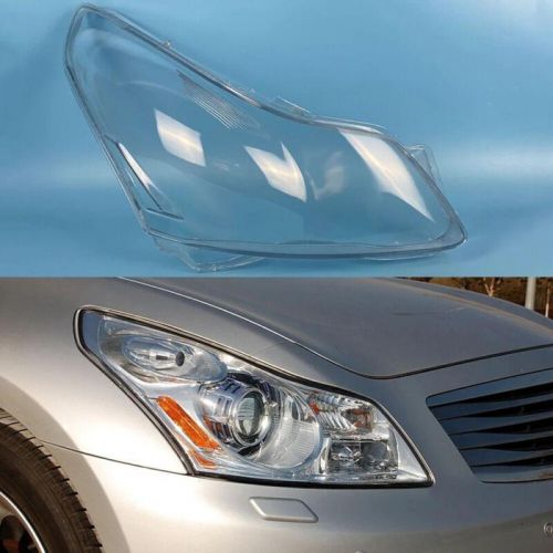 For INFINITI G25 G35 2007-10 Right Side Front Headlight Lens Cover+ Seal Glue, US $136.66, image 7