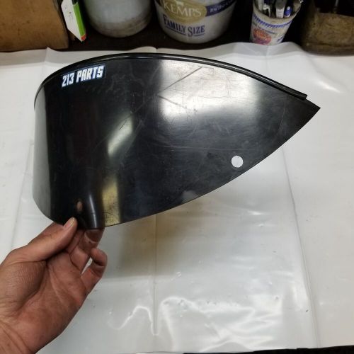 2004-2007 skidoo summit x rev ho 800 8" black windshield 517303588