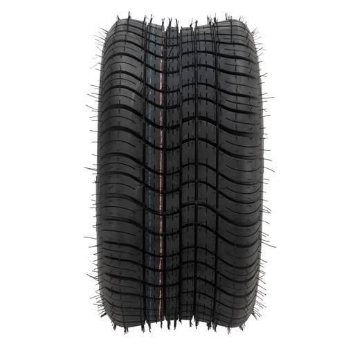2 new 205/50-10 dot golf cart tires 4 ply rated tubeless rim width: 7.0"