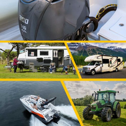 For Parkson Mariner Johnson Outboard Boat Motor Tank Fuel Gas Hose Line Marine A, US $21.99, image 13