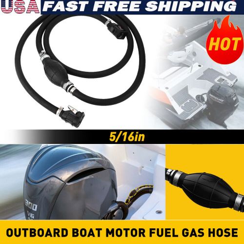 For Parkson Mariner Johnson Outboard Boat Motor Tank Fuel Gas Hose Line Marine A, US $21.99, image 14