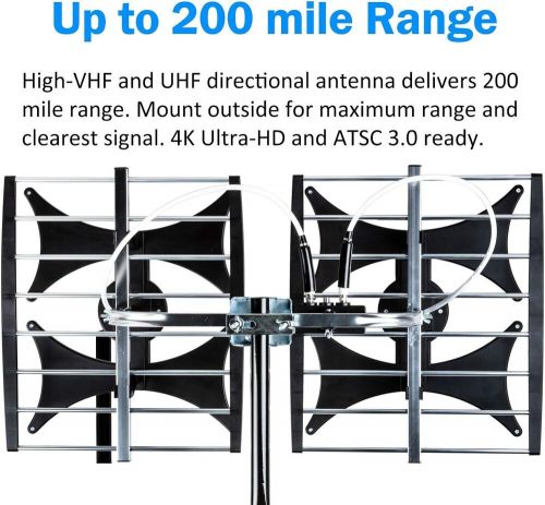Five Star Multi-Directional 4V HDTV Amplified Antenna - plus J pole, US $130.58, image 4