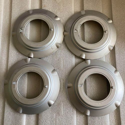 Rays volk racing group a-v 1615 center caps set of 4 - genuine wheel hub covers
