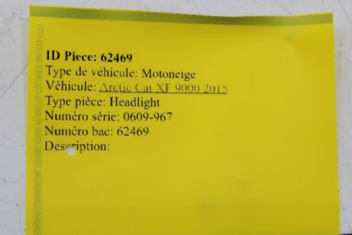 2015 ARCTIC CAT XF 9000 HEADLIGHT 0609-967, US $30.00, image 13