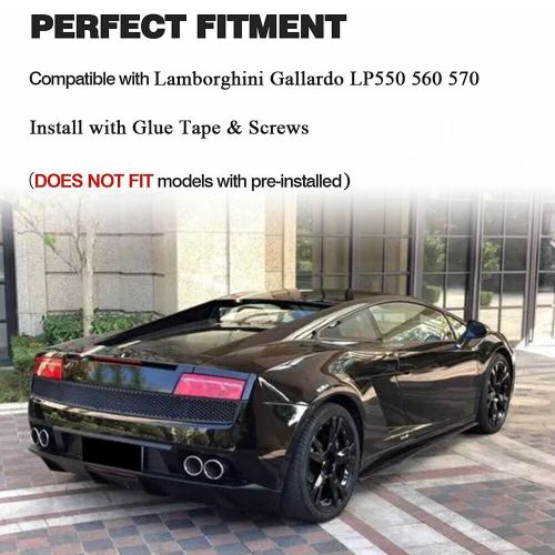 For Lamborghini Gallardo LP550 560 570 CARBON Side Skirts Extension Lip Spoiler, US $789.00, image 8