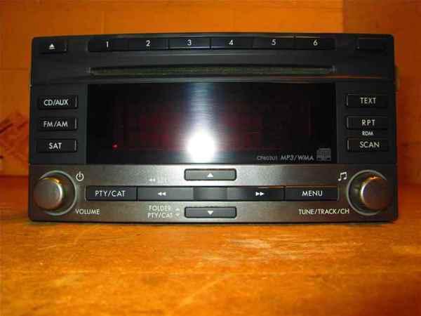 09-13 forester am/fm cd player radio oem lkq