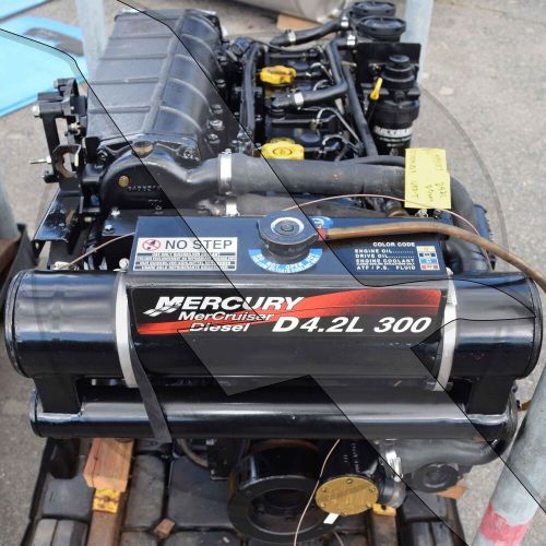 4.2L 254ci VM Mercruiser Diesel D-Tronic Engine Motor Marine 300hp 4.2 254, US $6,995.99, image 2